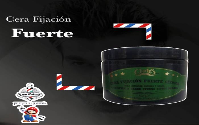 Cera fijación fuerte cítrica.