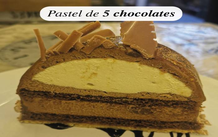 PASTEL DE 5 CHOCOLATES