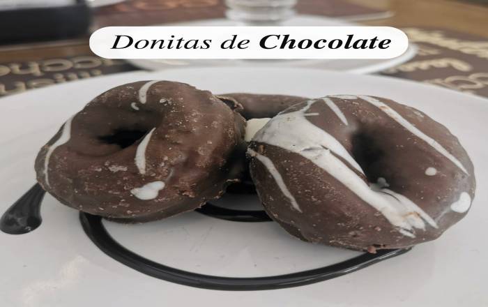 DONITAS DE CHOCOLATE